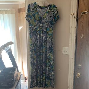 Long colorful summer Dress